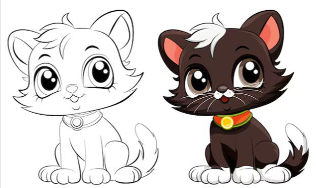 Cute:Mdxrjkgre8i= Cat Drawings