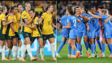 Australia Women's National Football Team vs France Women's National Football Team Timeline