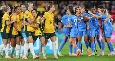 Australia Women's National Football Team vs France Women's National Football Team Timeline