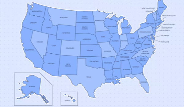 Labeled:Uj3t4zt70_Q= States Map